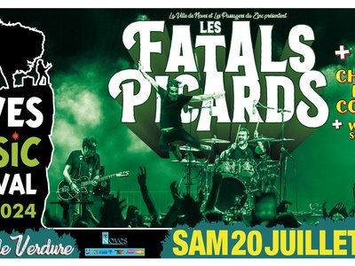 Noves Music Festival : Les Fatals Picards + The Chainsaw Blues Cowboys + Walkabout Sound System