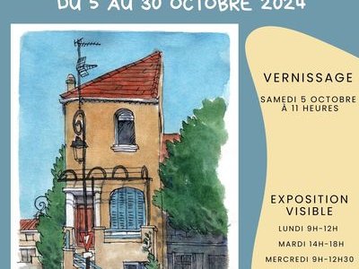 Expositions dessins aquarelles Jean-Michel Ucciani