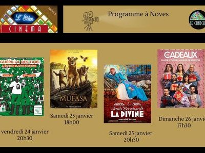 Programme Cinéma de L'Eden