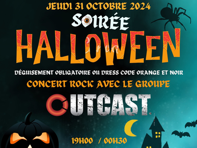 Soirée "Halloween & Concert Rock" au Twenty Beer