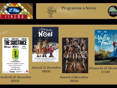 Programme Cinéma de L'Eden