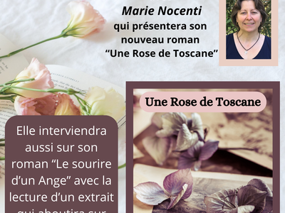 Rencontre et dédicaces avec Marie Nocenti