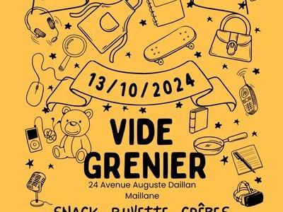 Vide grenier OGEC et APEL