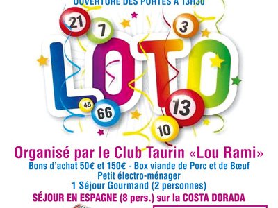 Loto du Club Taurin Lou Rami