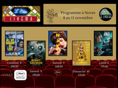 Programme Cinéma de L'Eden