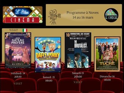 Programme Cinéma de L'Eden