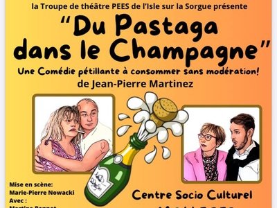 Du Pastaga dans le champagne